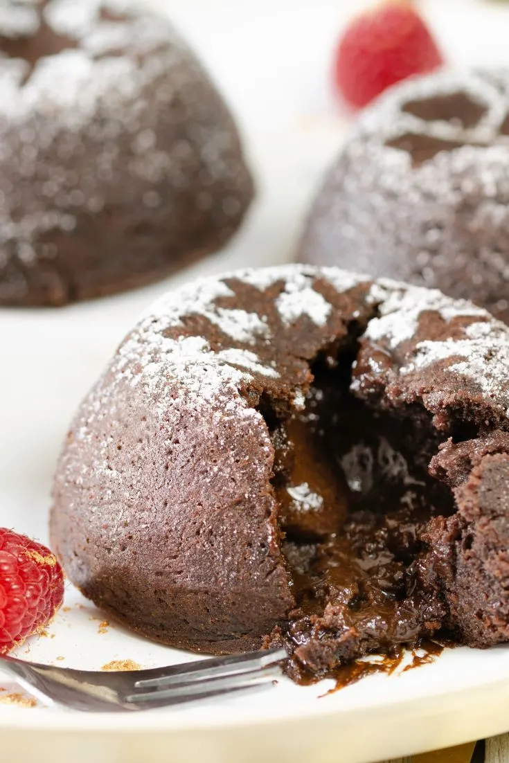mini chocolate lava cakes