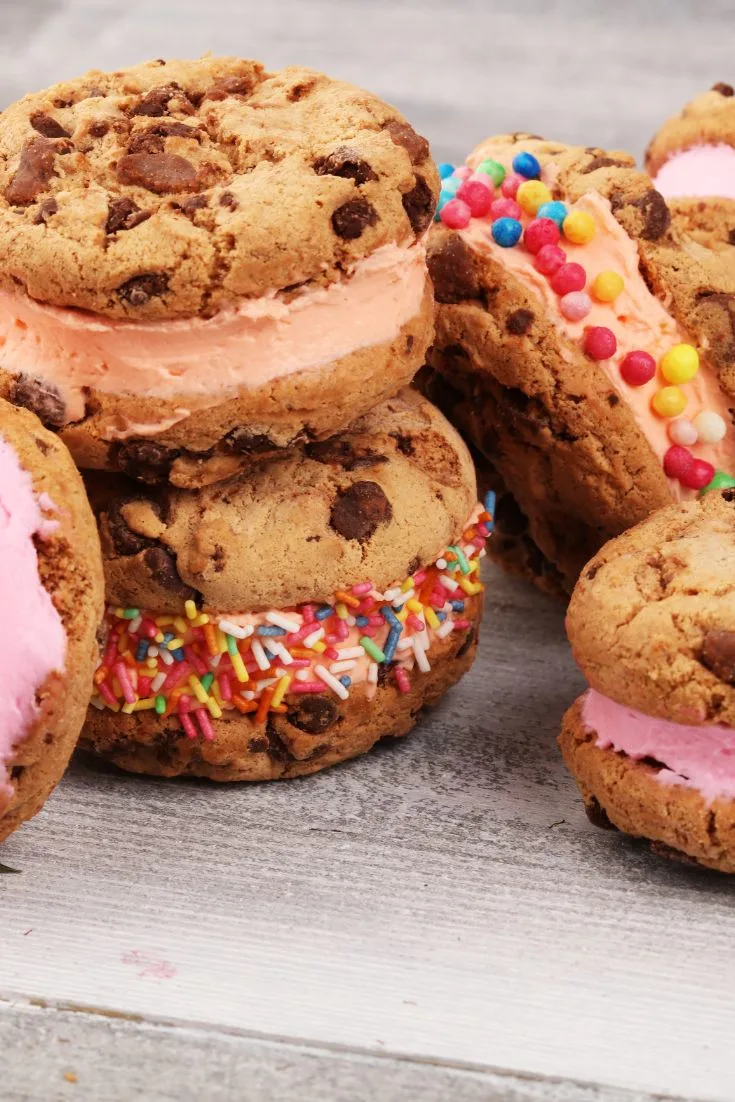 mini ice cream sandwiches