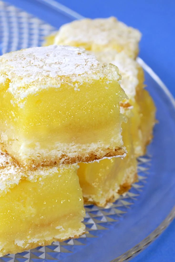 mini lemon bars