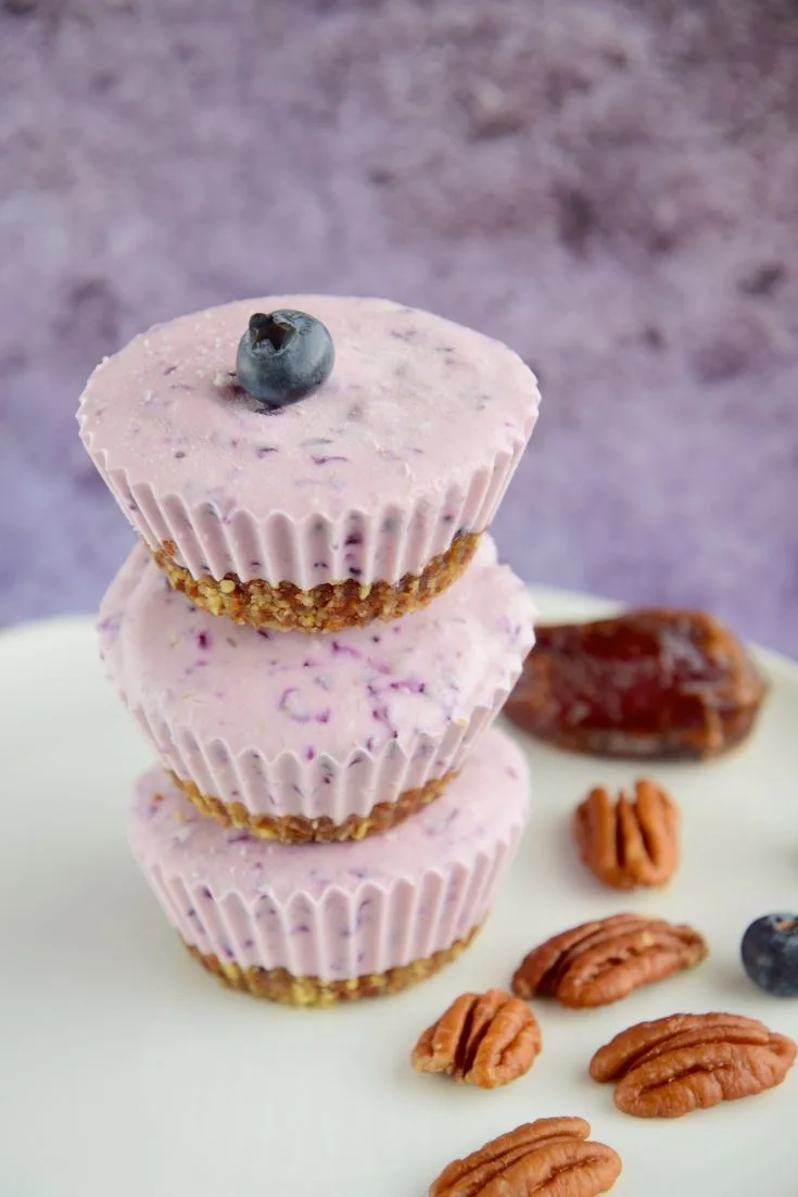 mini no bake cheesecakes