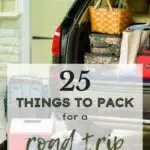 25 Things To Pack for a Road Trip