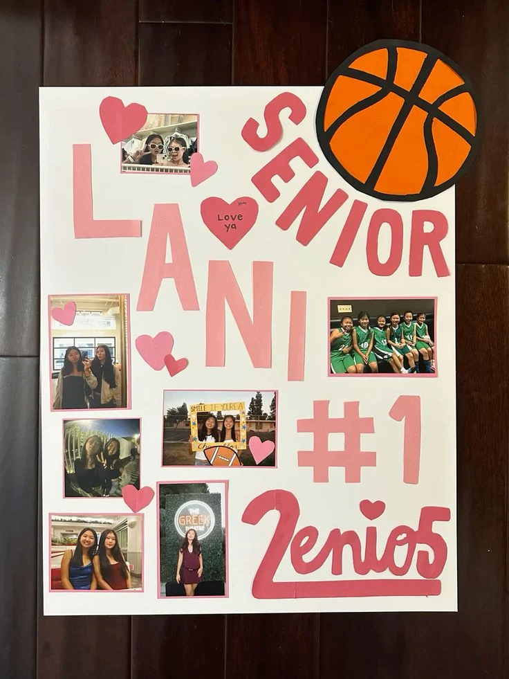 senior night poster idea