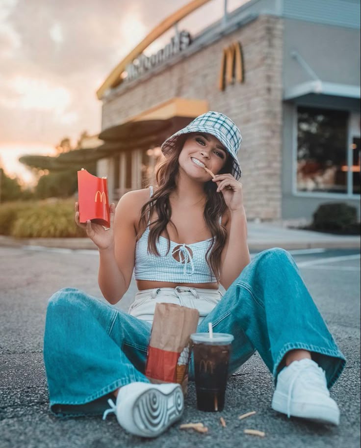 senior photo foodie