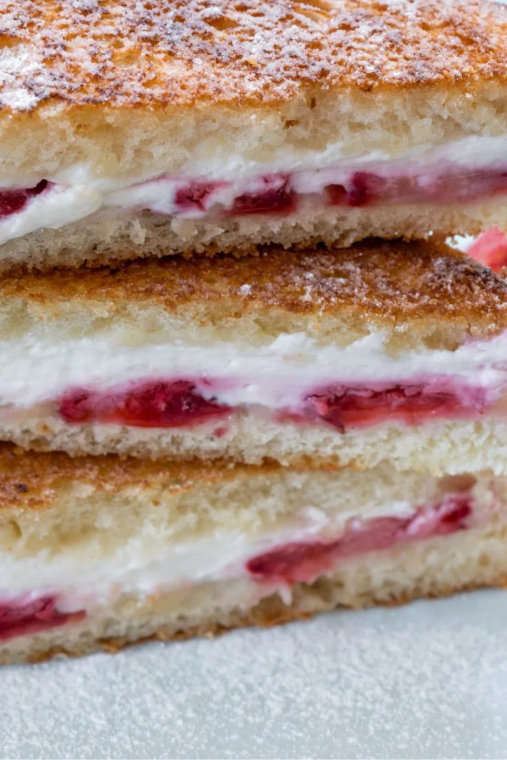 strawberry and cream cheese