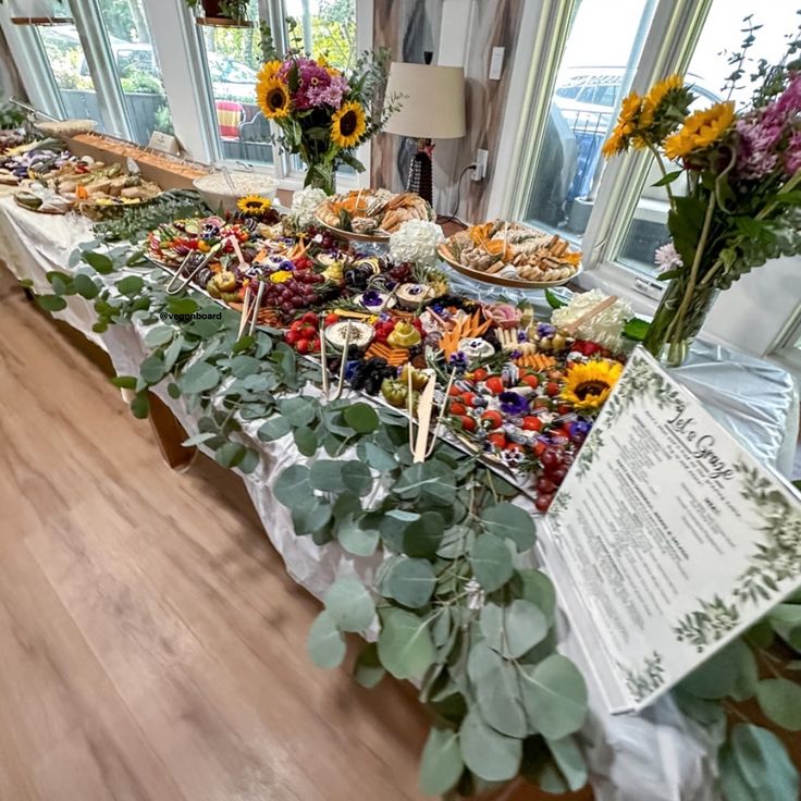 vegan grazing table • Instagram