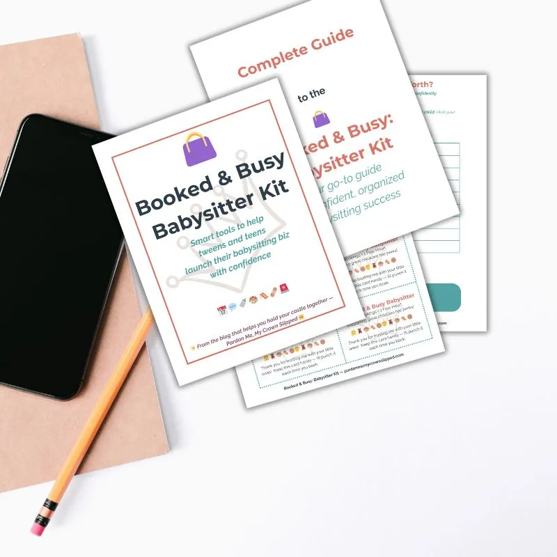 Booked Busy Babysitter Kit Promo