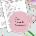 locker essentials + style kit teen printable tween locker printable