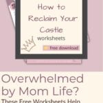 Overwhelmed by Mom Life? These Free Worksheets Help You Reclaim Your Sanity
