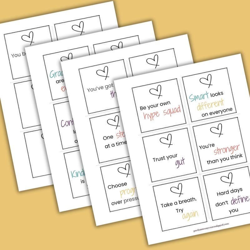 Teen Quote Cards
