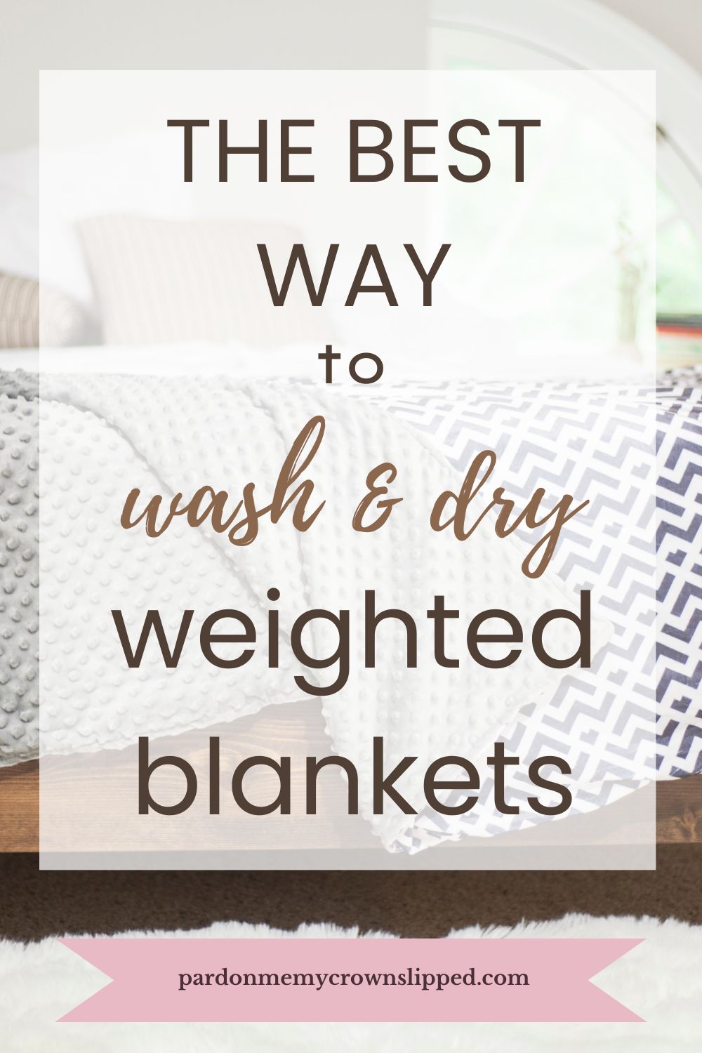Cleaning a Weighted Blanket Without Ruining It