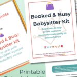 printable babysitting kit