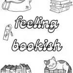 Kindle Inserts Coloring Pages Book Lovers