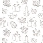 Kindle Inserts -Fall Coloring Pages Free