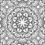 Kindle Inserts - Mandala Coloring Pages Free