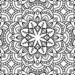 Kindle Inserts - Mandala Coloring Pages Free