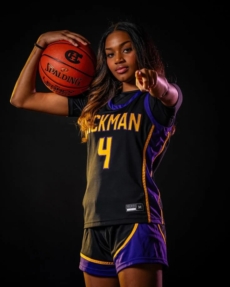 Basketball Media Day Poses