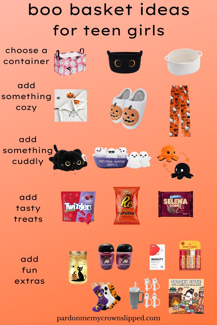 Boo Basket Ideas for Teen Girls