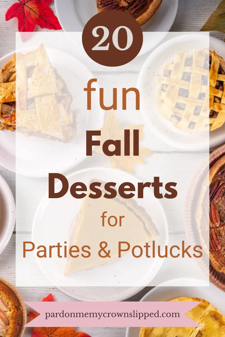 20 Fun Fall Desserts for Parties and Potlucks