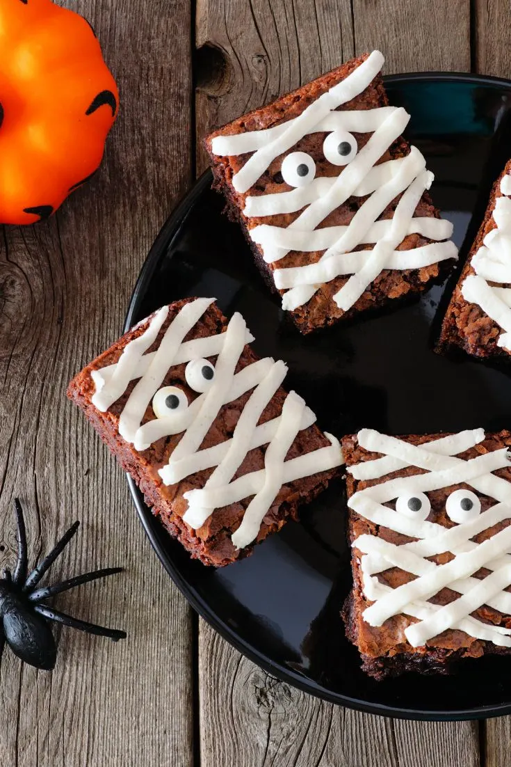 mummy brownies