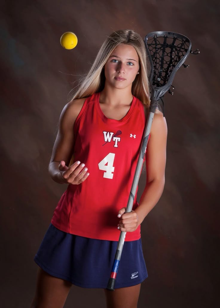 Lacrosse Media Day Poses