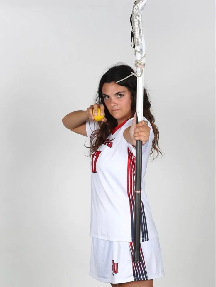 Lacrosse Media Day Pose