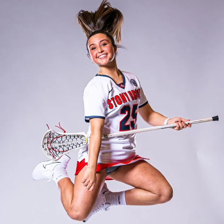 Lacrosse media day poses
