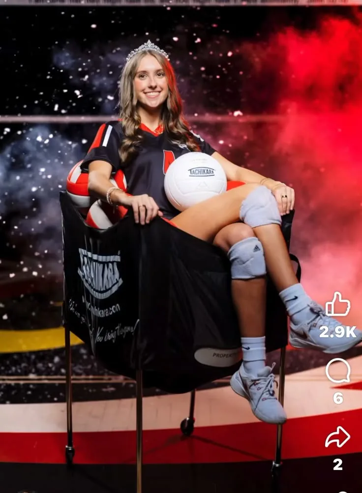 Volleyball media Day Pose