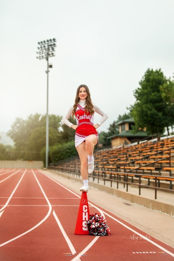 cheer Media Day Pose