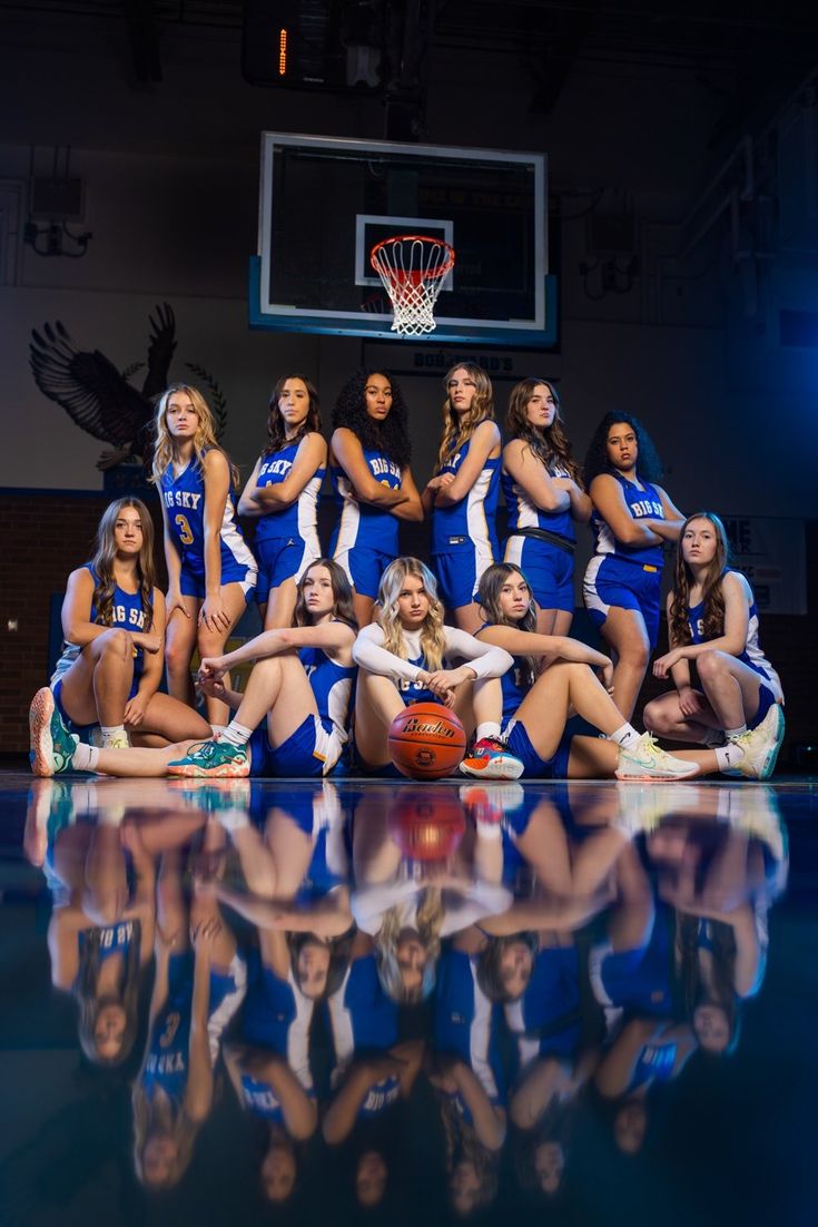 Girls Basketball Media Day Pose Ideas