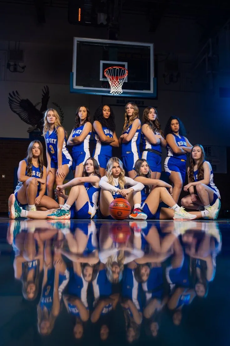 Girls Basketball Media Day Pose Ideas