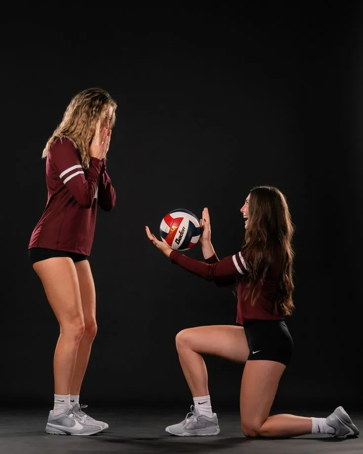 Volleyball Media Day Pose Ideas