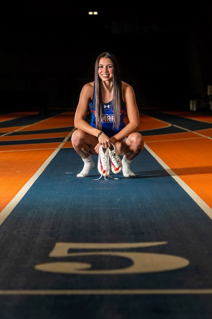 Media day pose idea track and field