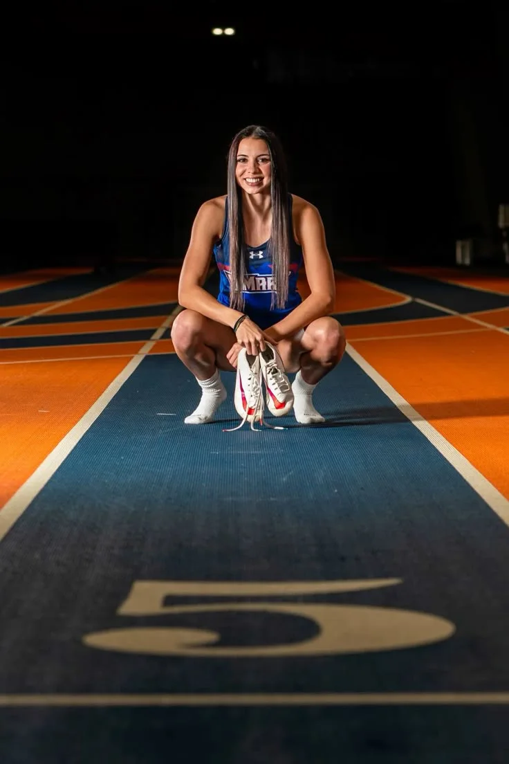 Media day pose idea track and field