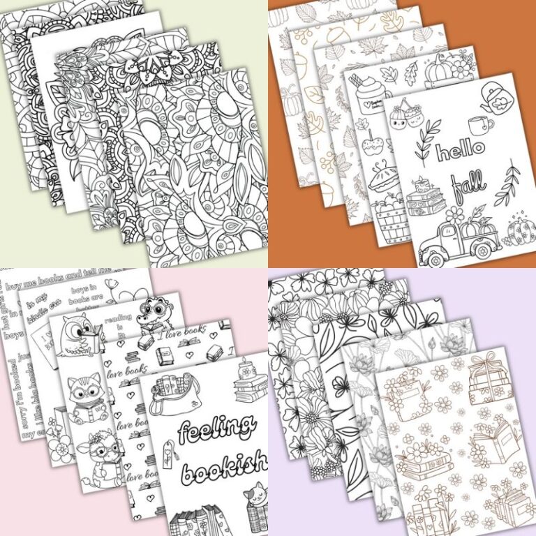 Kindle Inserts Coloring Pages