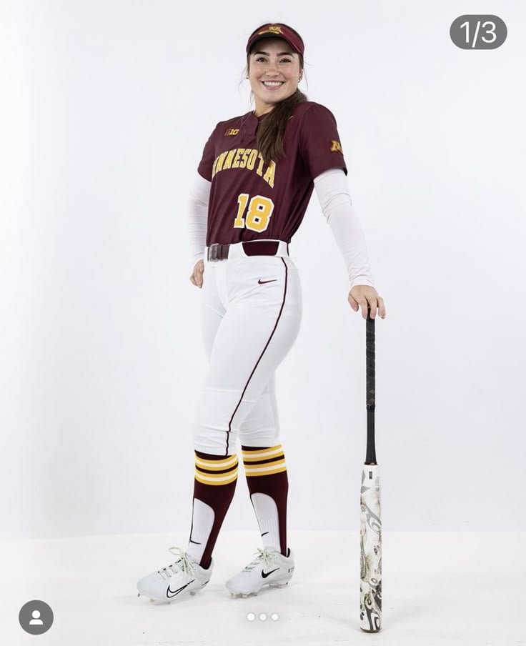 Softball media day pose ideas