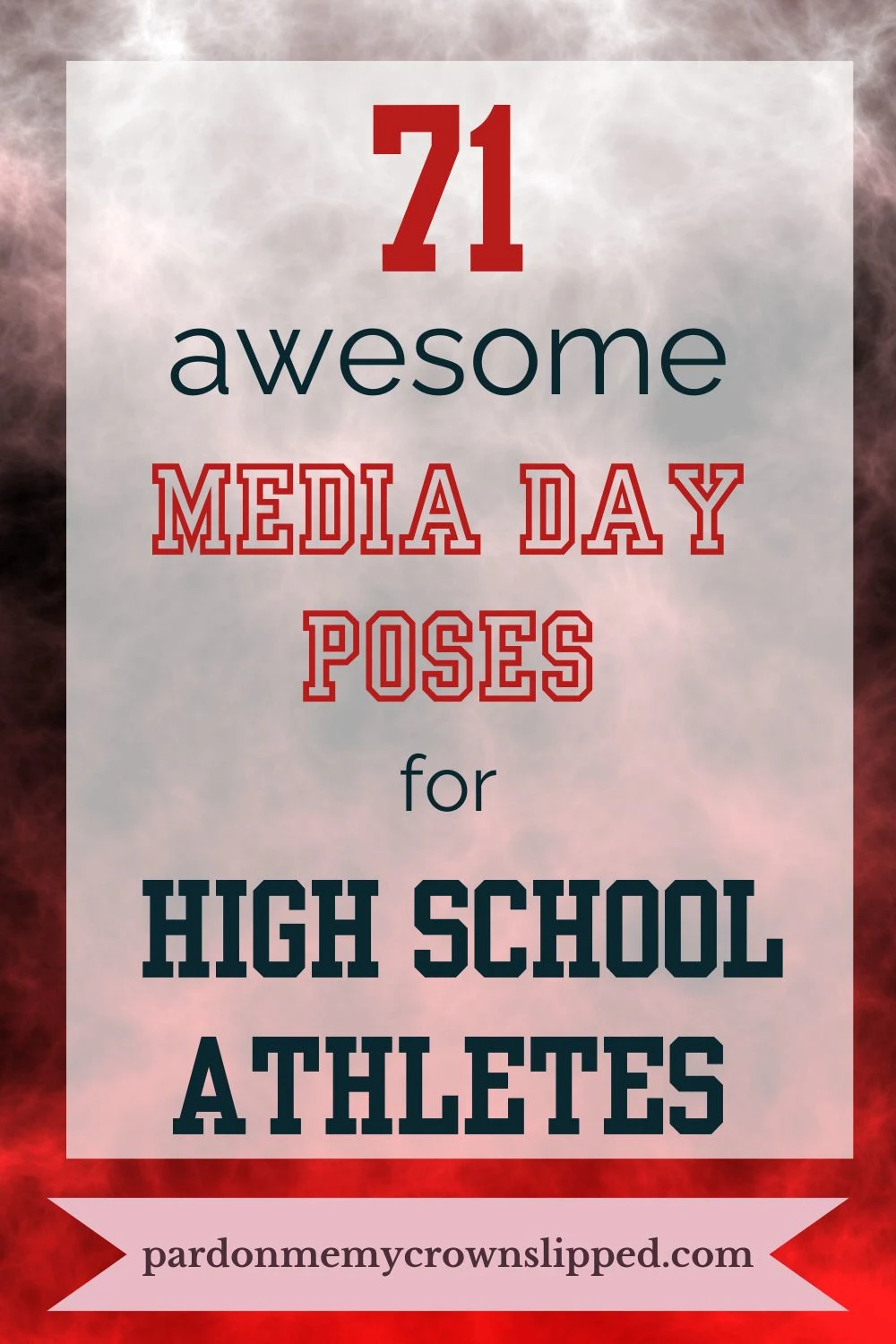 71 Awesome Media Day Poses for High School Athletes