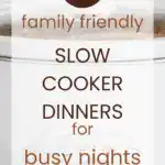 21 Family Friendly Slow Cooker Recipes