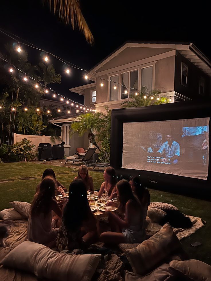 Movie Night Grad Party