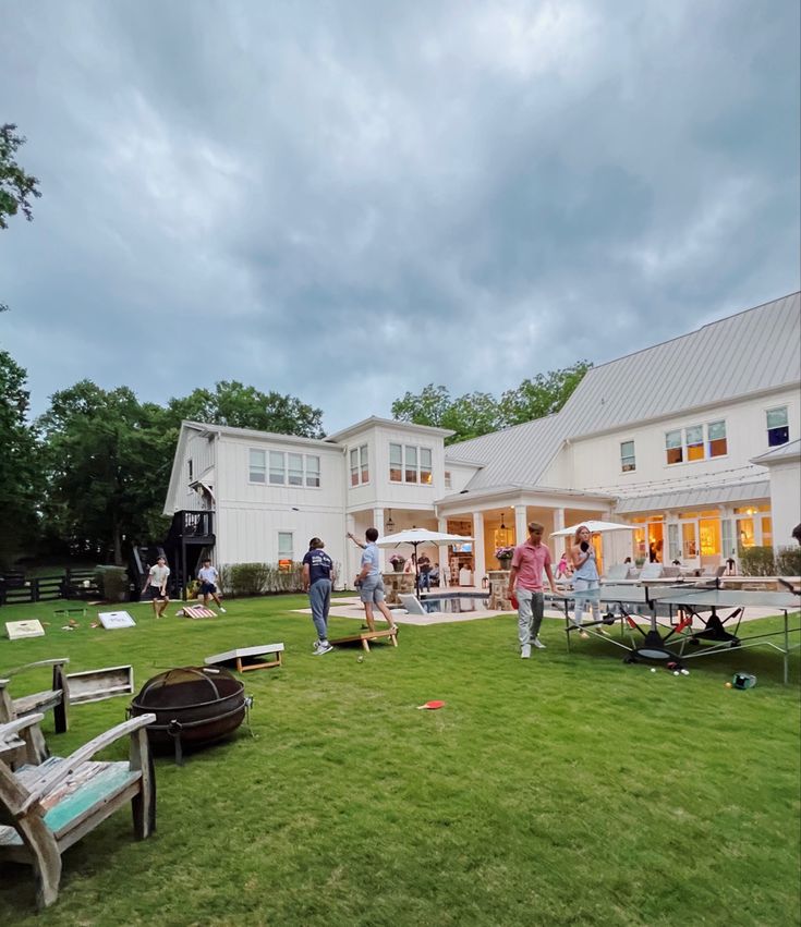 Grad Party Backyard