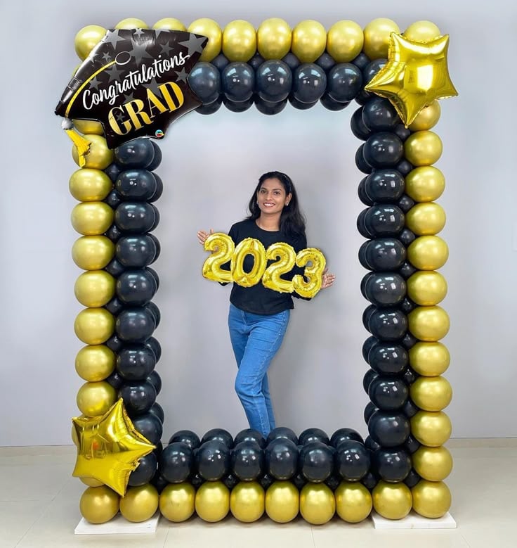 Graduation Balloon Photo Frame