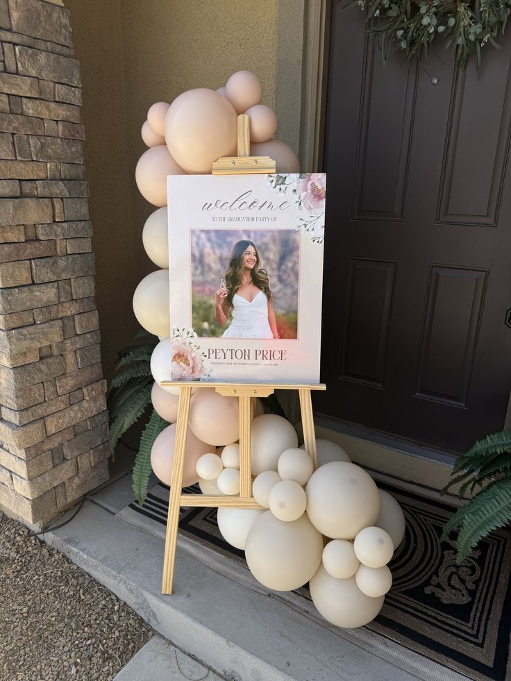 Grad Party Welcome Sign