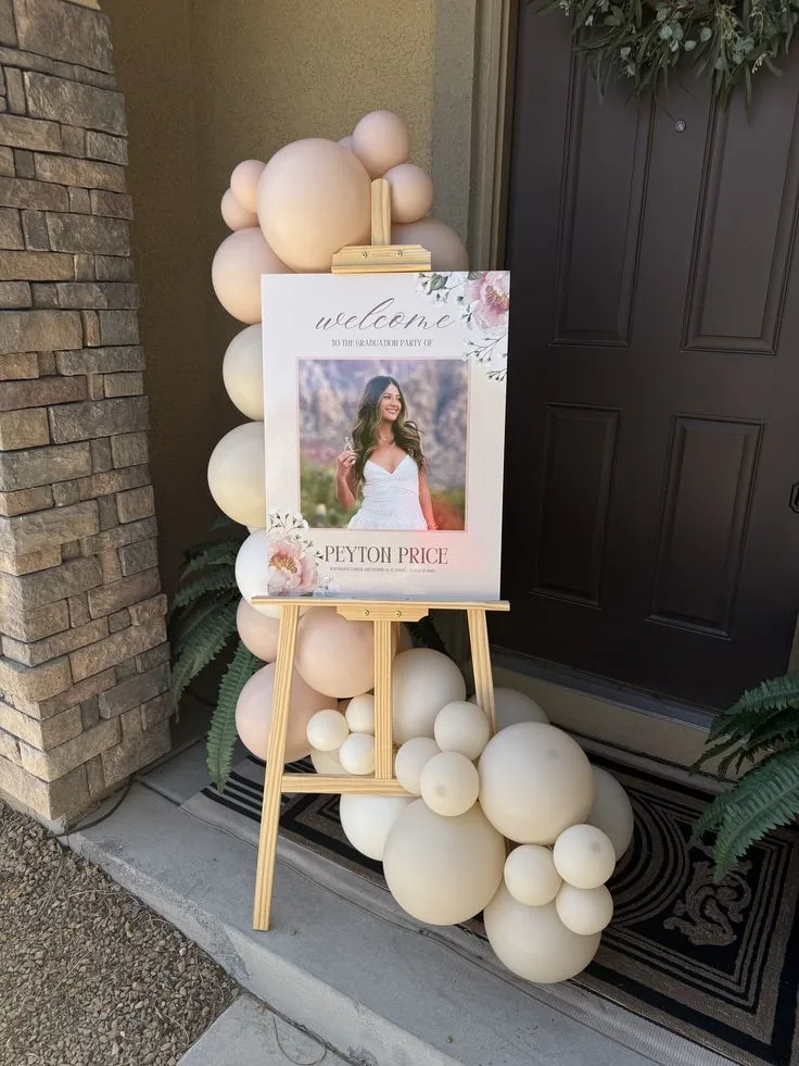 Grad Party Welcome Sign