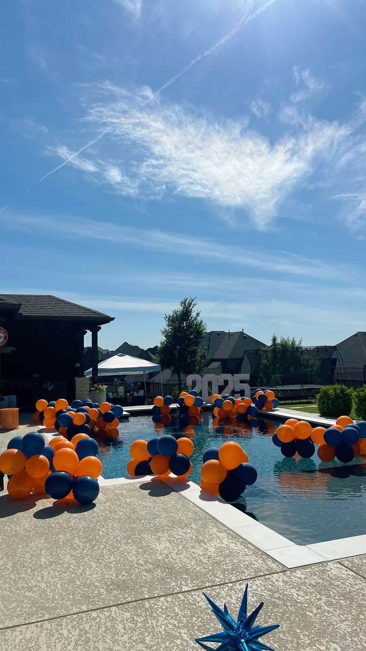 Pool Graduation Party