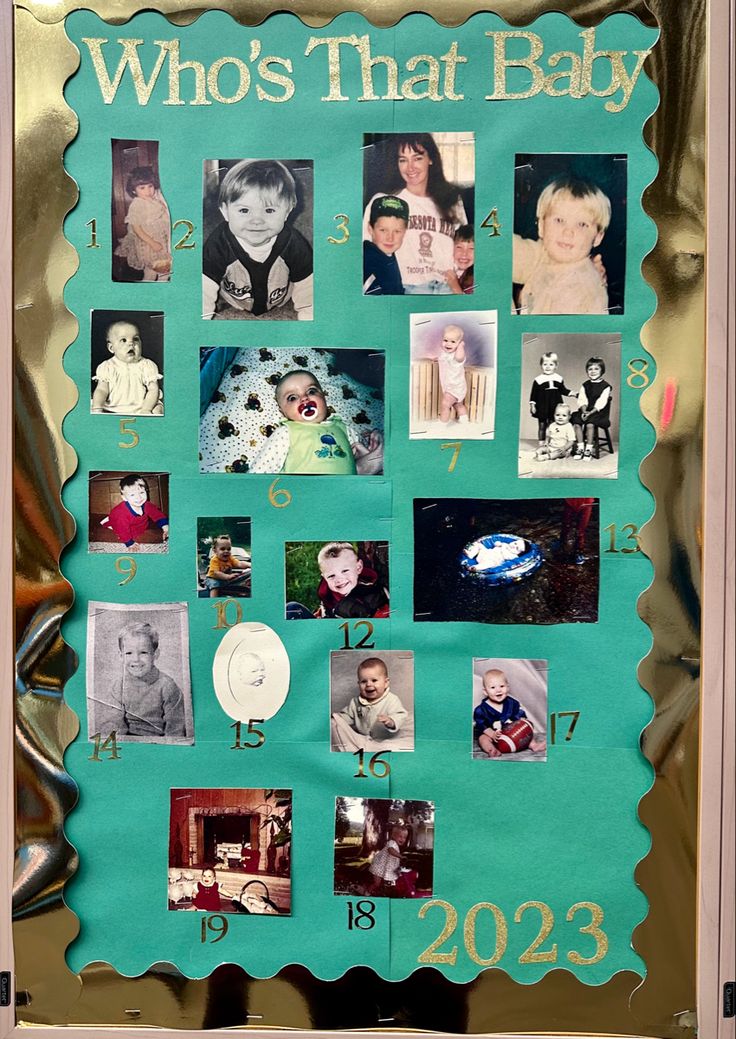Guess that baby photo station