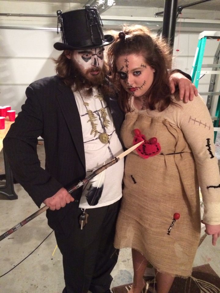 Voodoo Doll and Voodoo Priest